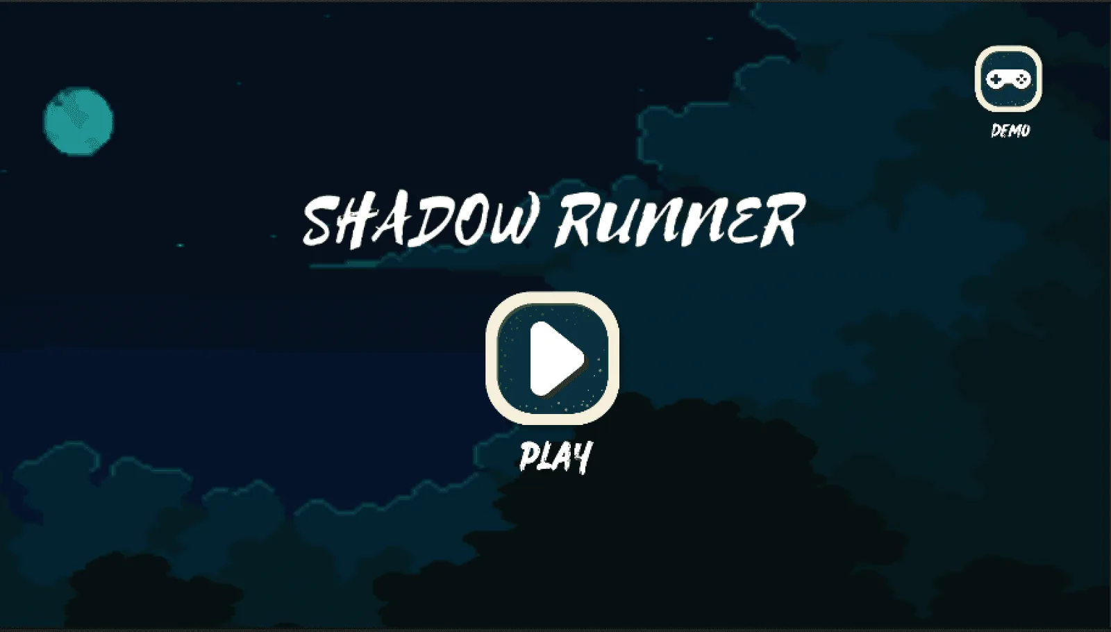 Shadow Runner title screen