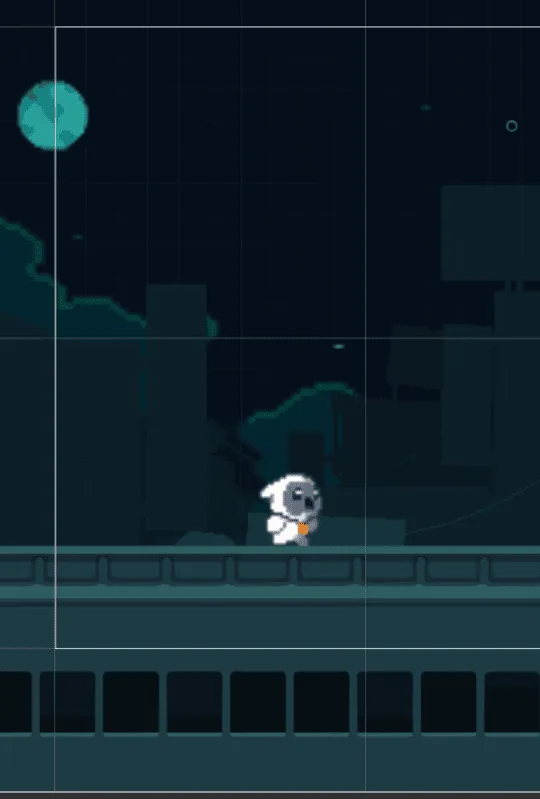 Geulimja mid-run through the city level